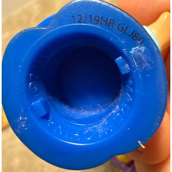 Fisher-Price Little People Anna Figure Frozen 2019 Orange Hair Braids Blue Dress - Picture 6 of 7